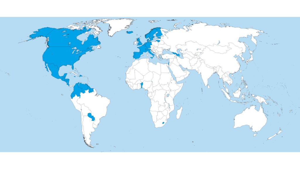 A Map of How China is winning. It’s Time for America to Fight Back